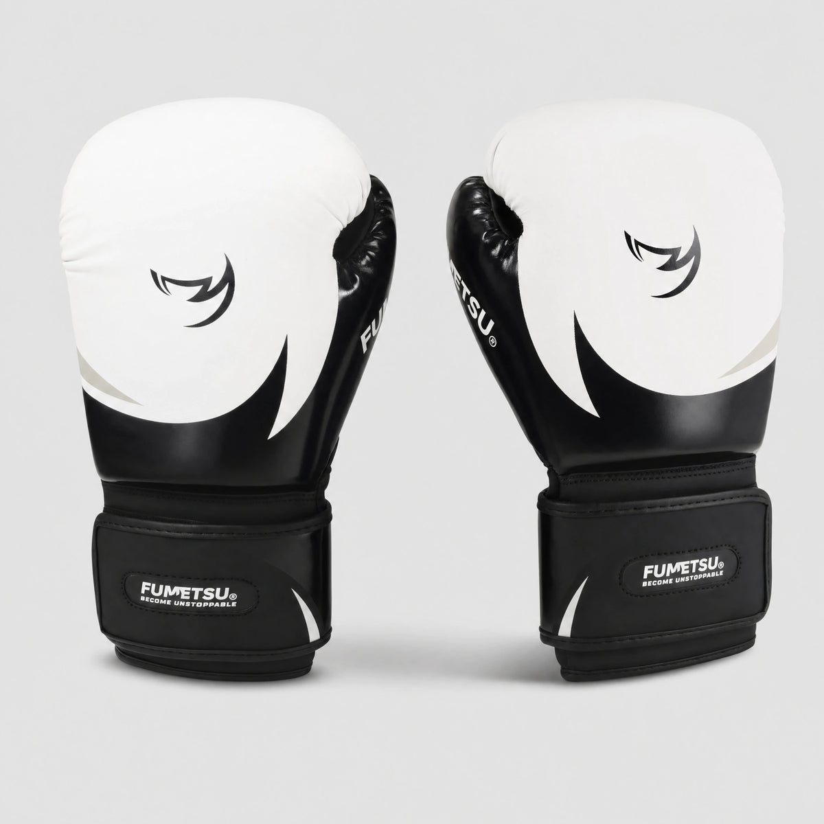 Fumetsu Ghost S3 Boxing Gloves White/Black/Grey — hero