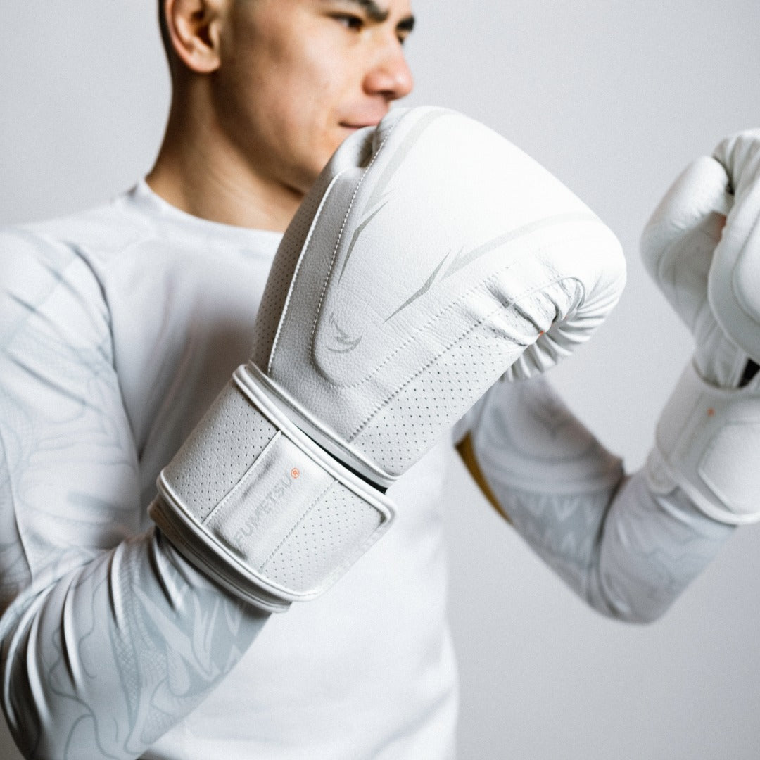 Alpha Pro MK2 Boxing Gloves White