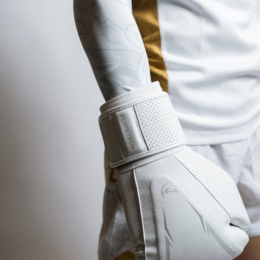 Alpha Pro MK2 Boxing Gloves White