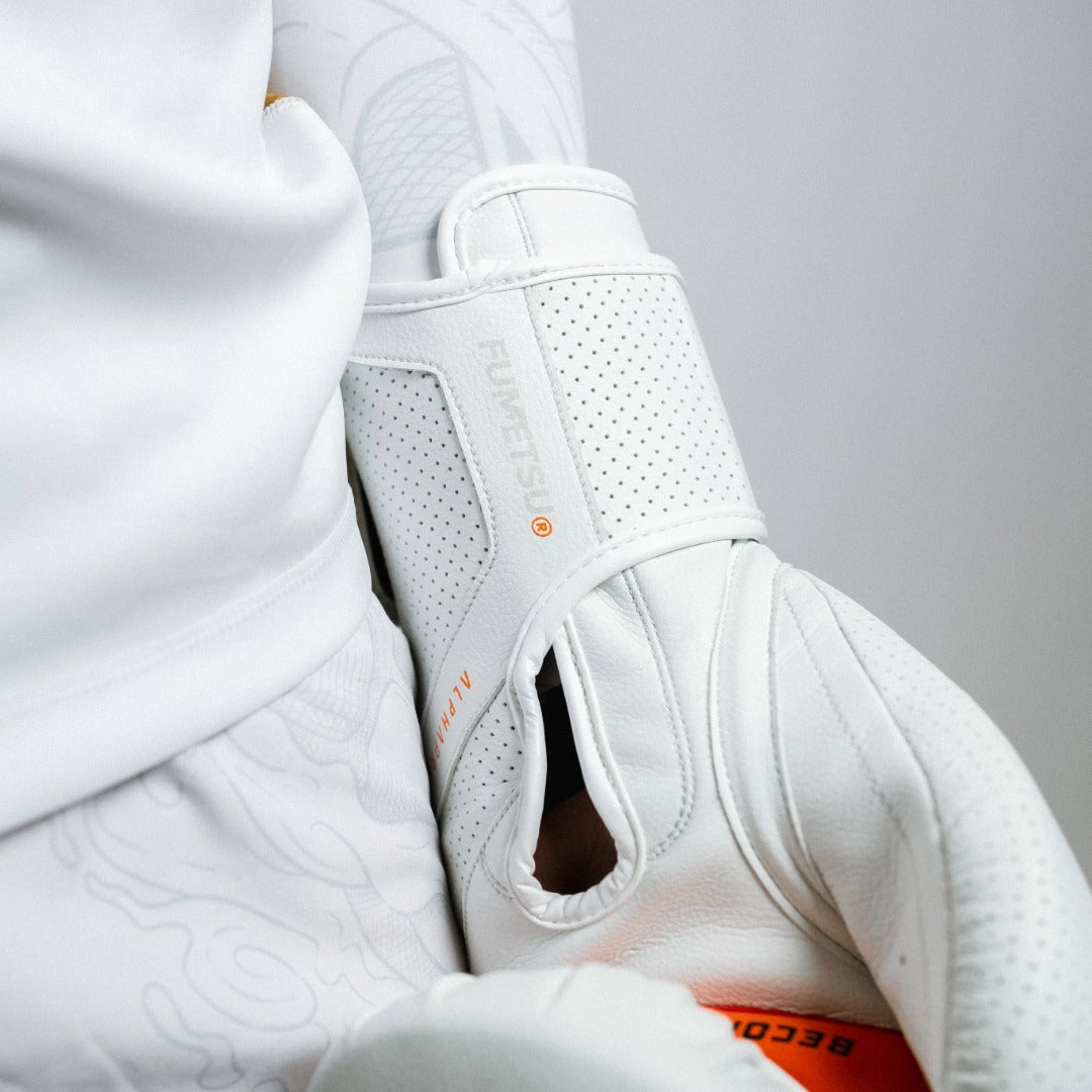 Alpha Pro MK2 Boxing Gloves White