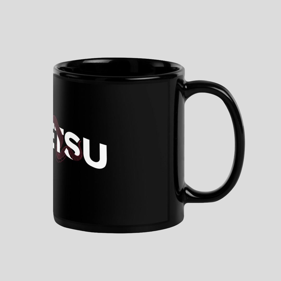 Anaconda Glossy Mug Black Right