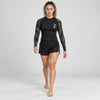 Anaconda Womens Long Sleeve Rash Guard Black/Khaki