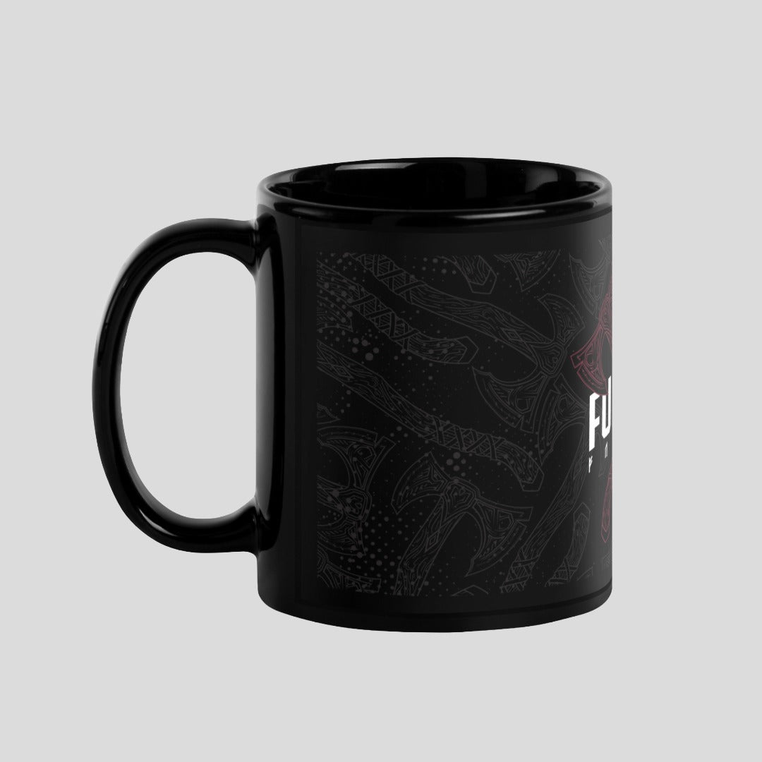 Berserker Glossy Mug Black left