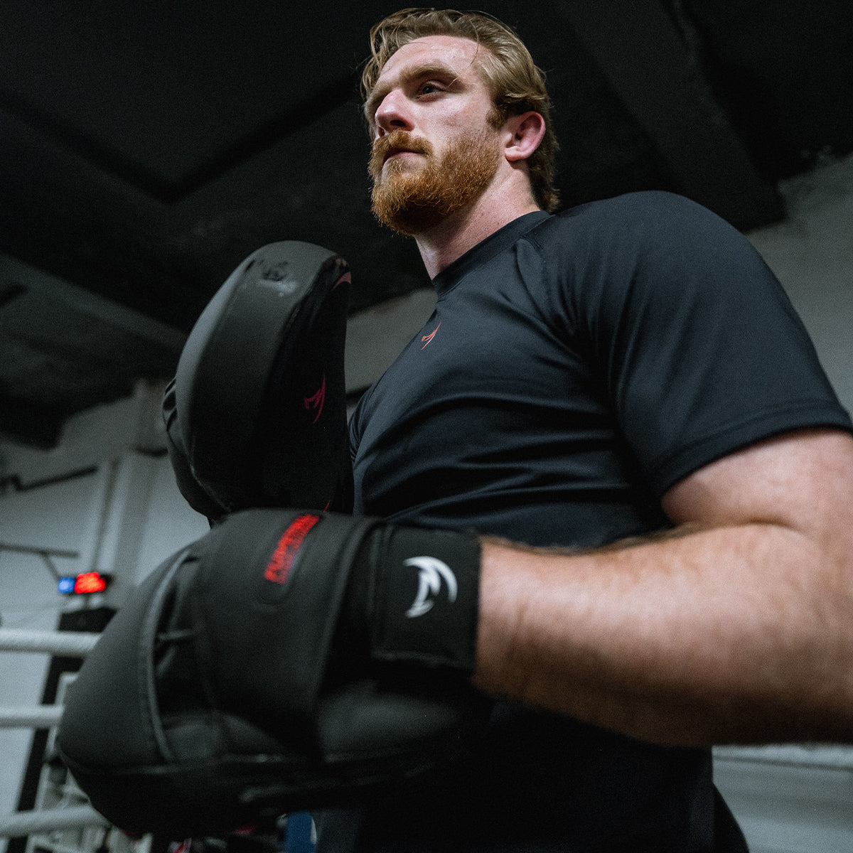 Gants de boxe Ghost S3 noirs/rouges