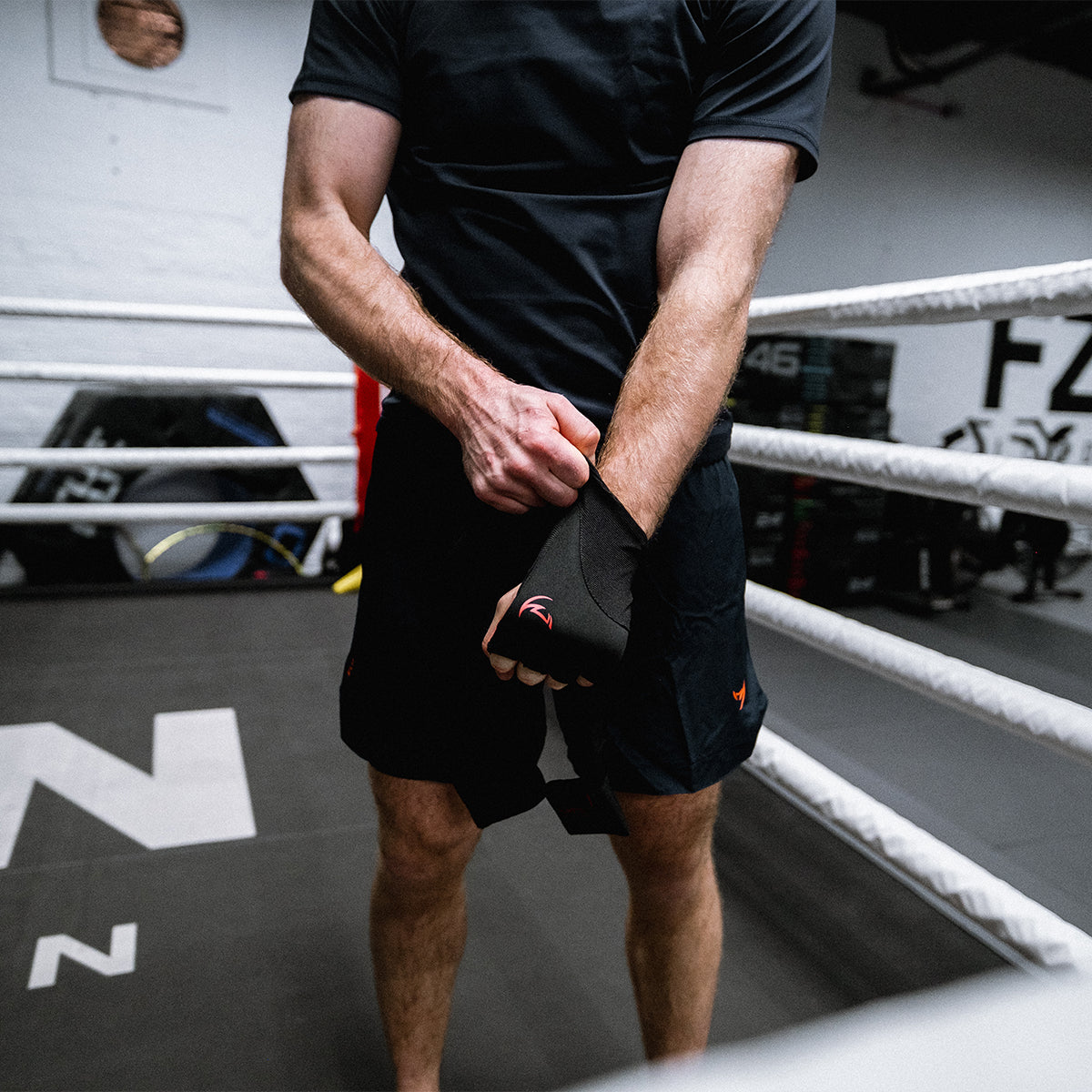 Schwarz/Weiß Ghost S3 Quick Hand Wraps