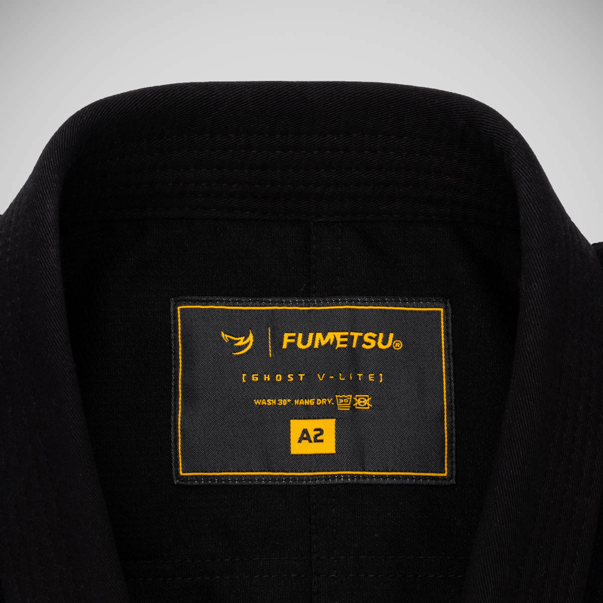 Black/Yellow Ghost V-Lite BJJ Gi - Fumetsu