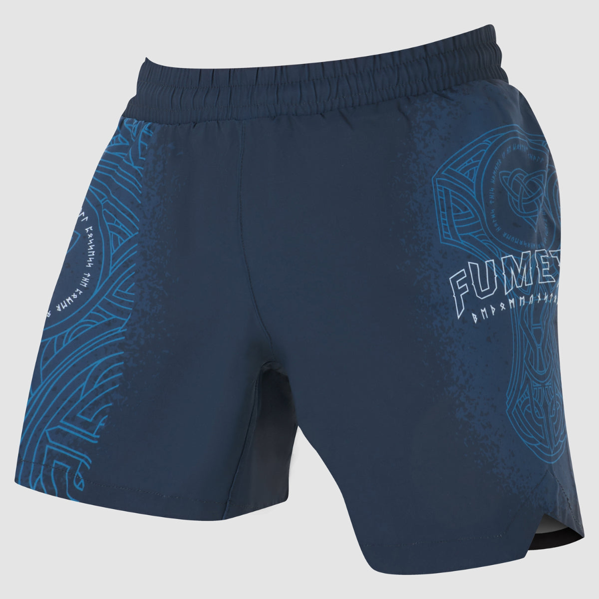 Blue/Black Mjolnir V-Lite Fight Shorts - Fumetsu