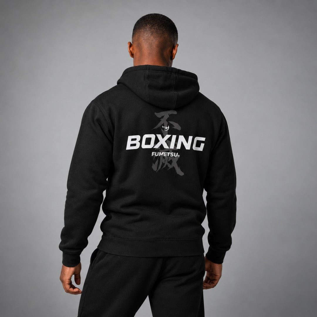 Boxing Discipline Hoodie Black Lifestyle 2