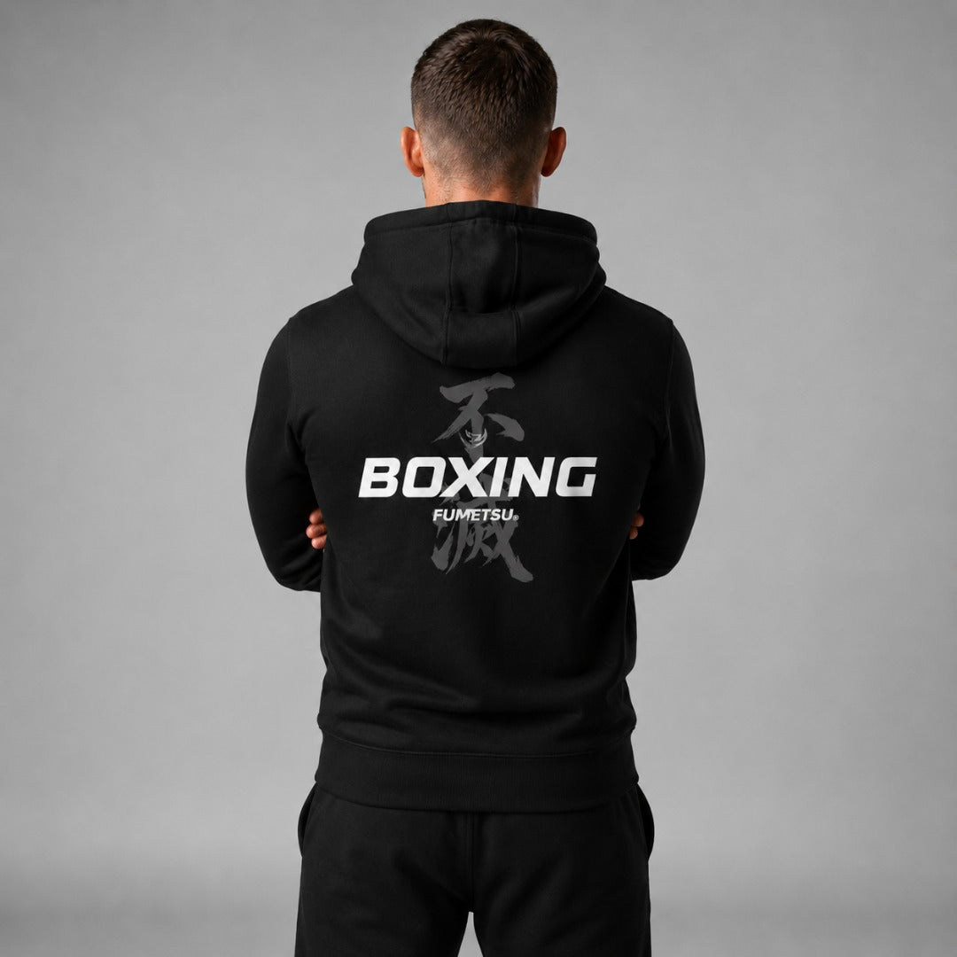 Boxing Discipline Hoodie Black
