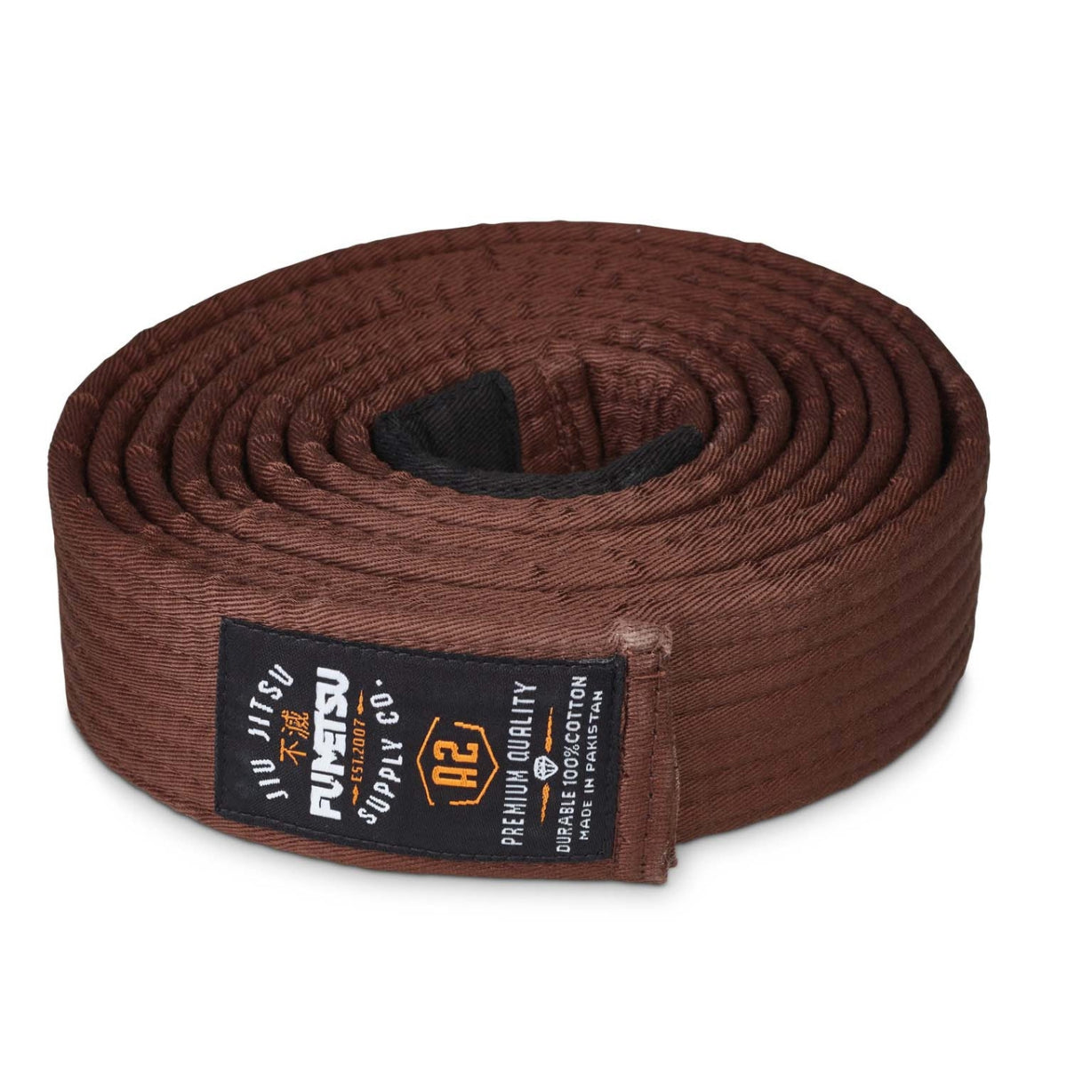 Brown V2 Adult BJJ Belt - Fumetsu
