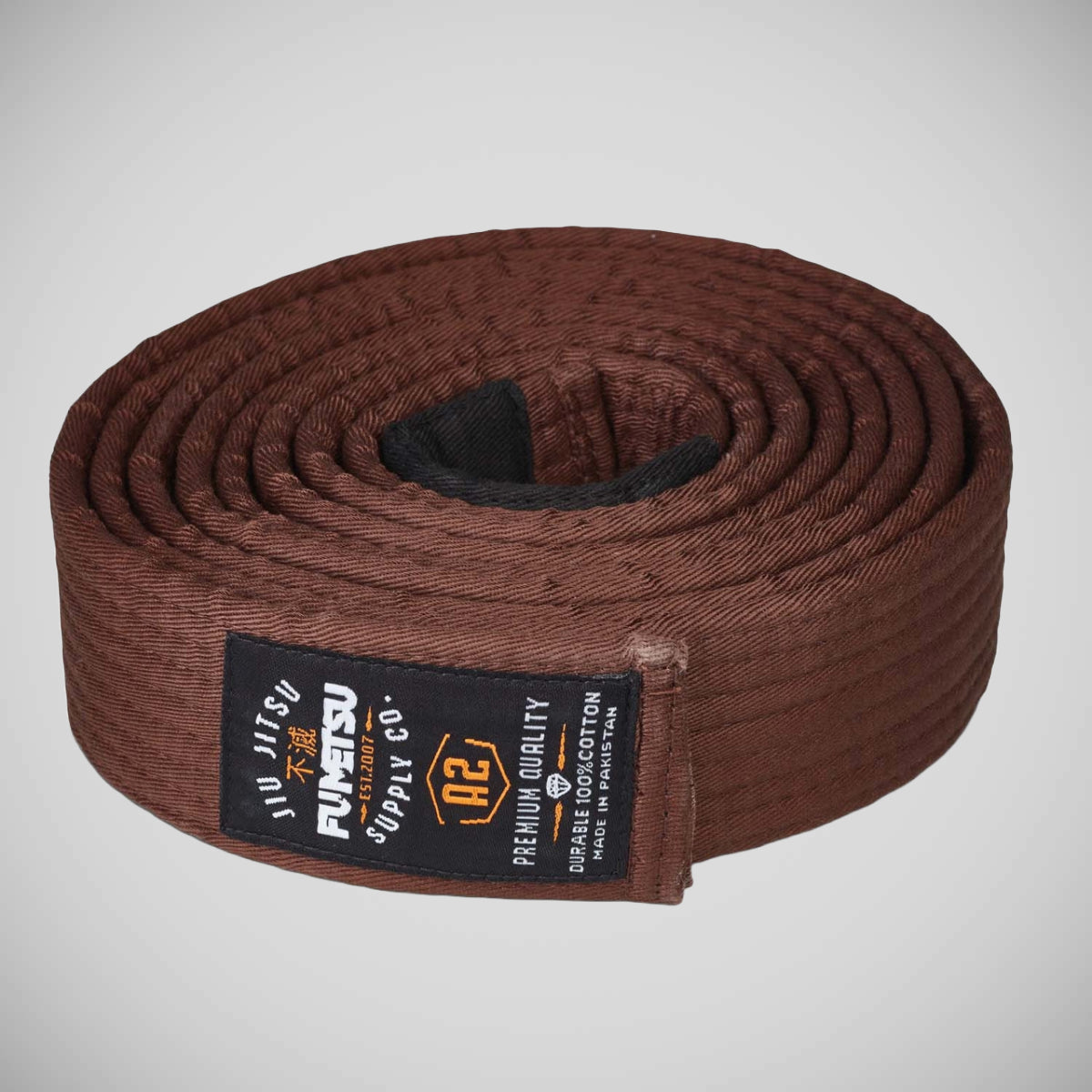Brown V2 Adult BJJ Belt - Fumetsu