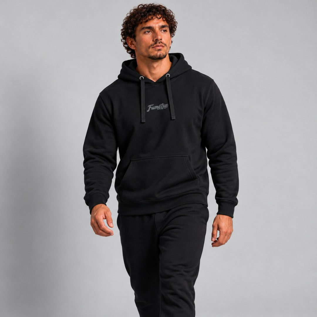 Combat Supply Co. Hoodie Black/Grey Lifestyle 1