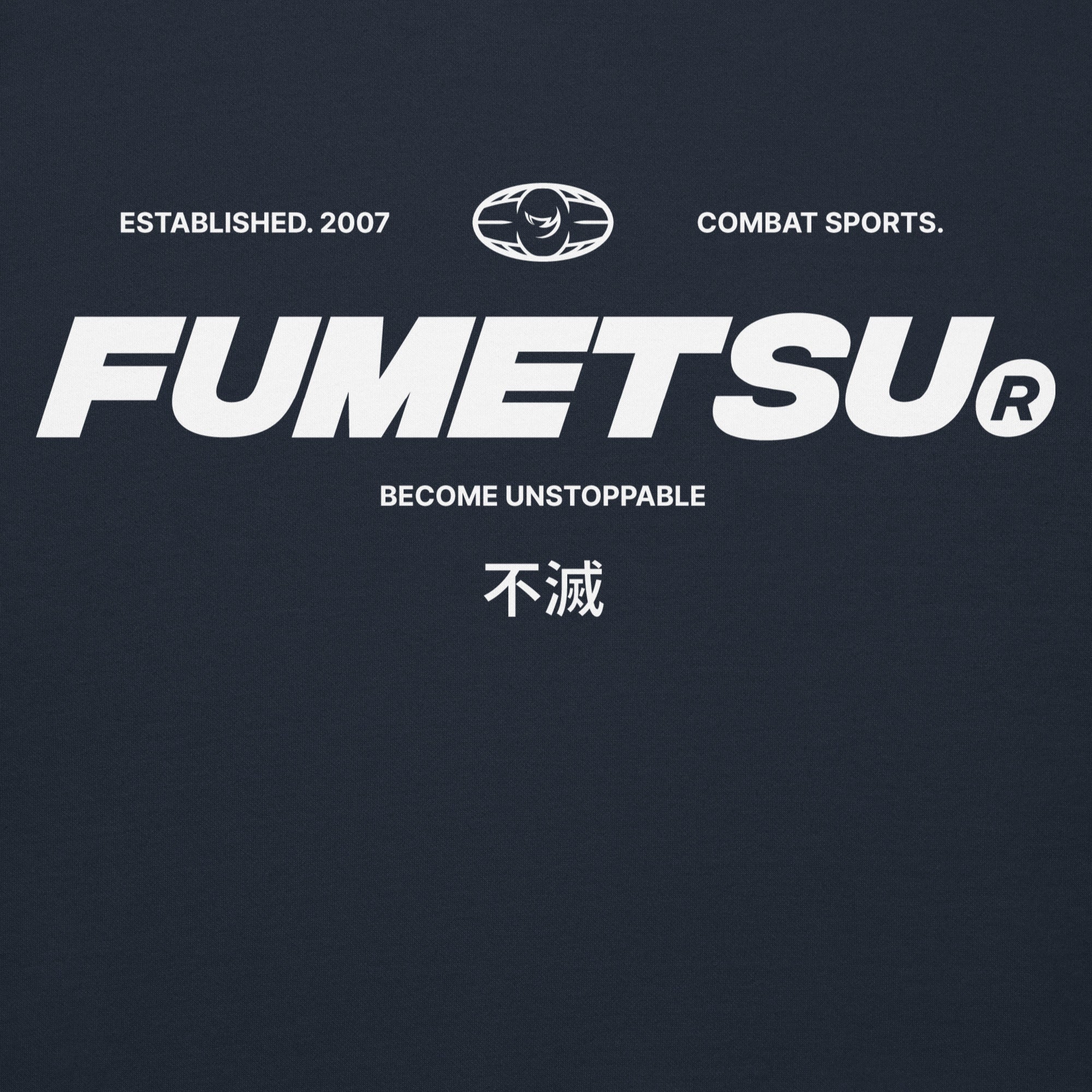 Combat Core Hoodie Navy Logo