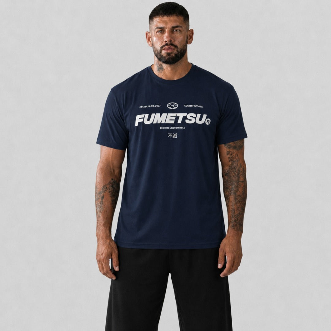 Combat Core T-Shirt Navy Lifestyle 1