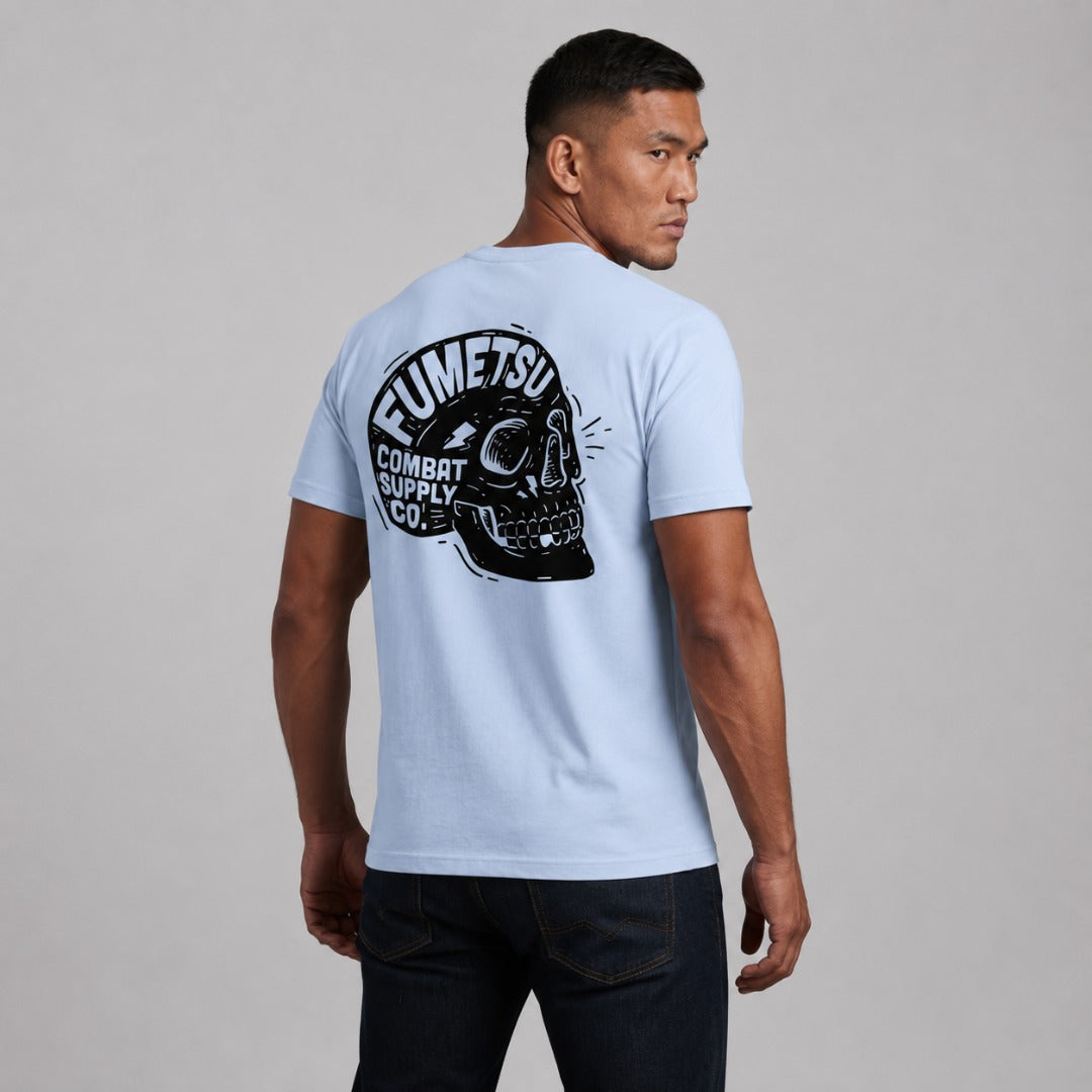 Combat Mind T-Shirt Blue Lifestyle 2