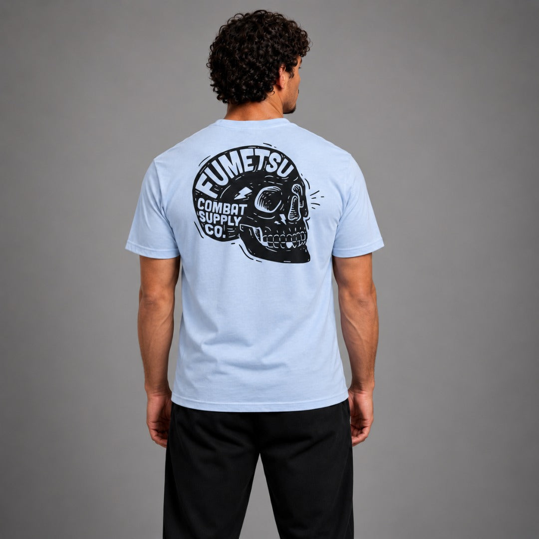 Combat Mind T-Shirt Blue Lifestyle 2