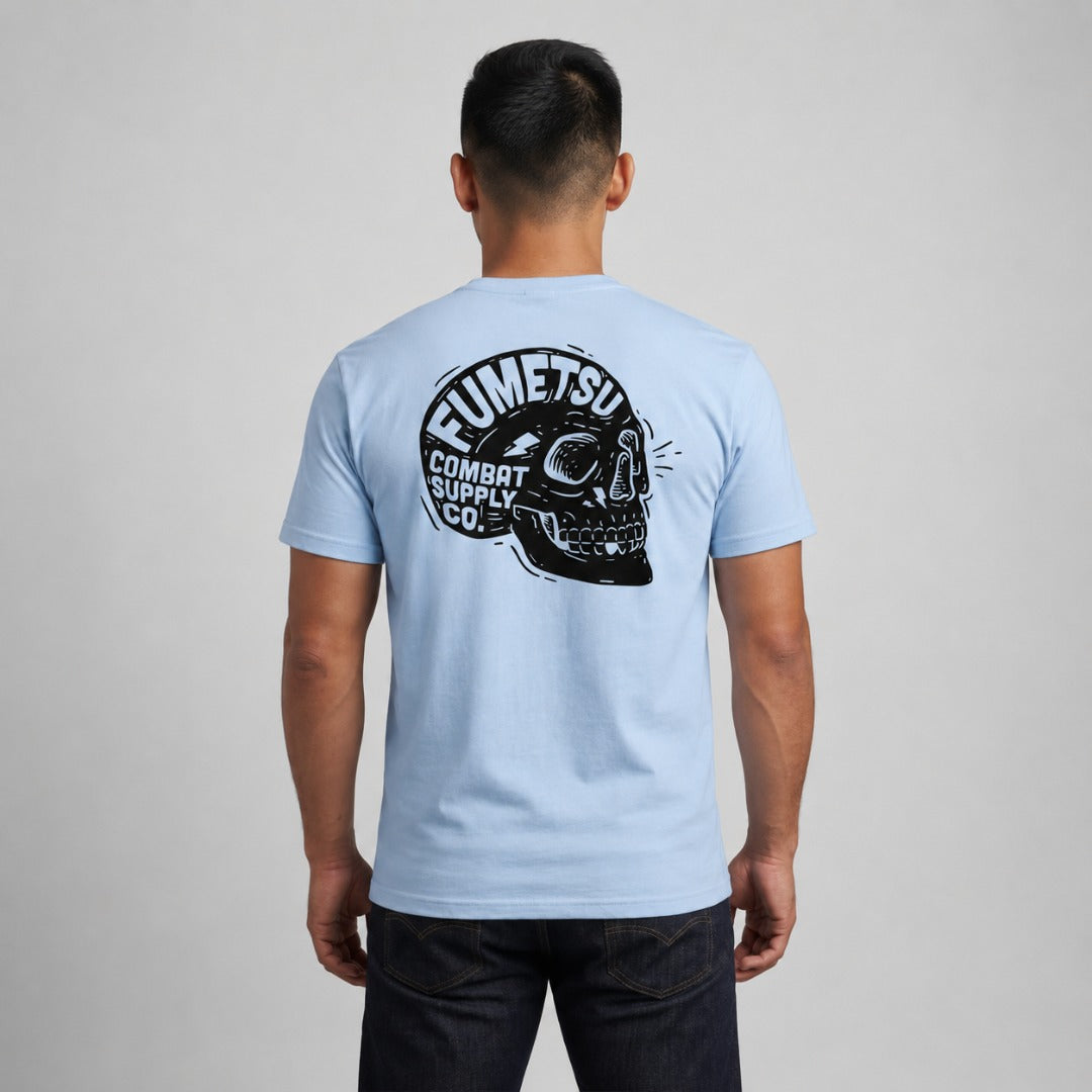Combat Mind T-Shirt Blue Lifestyle 4