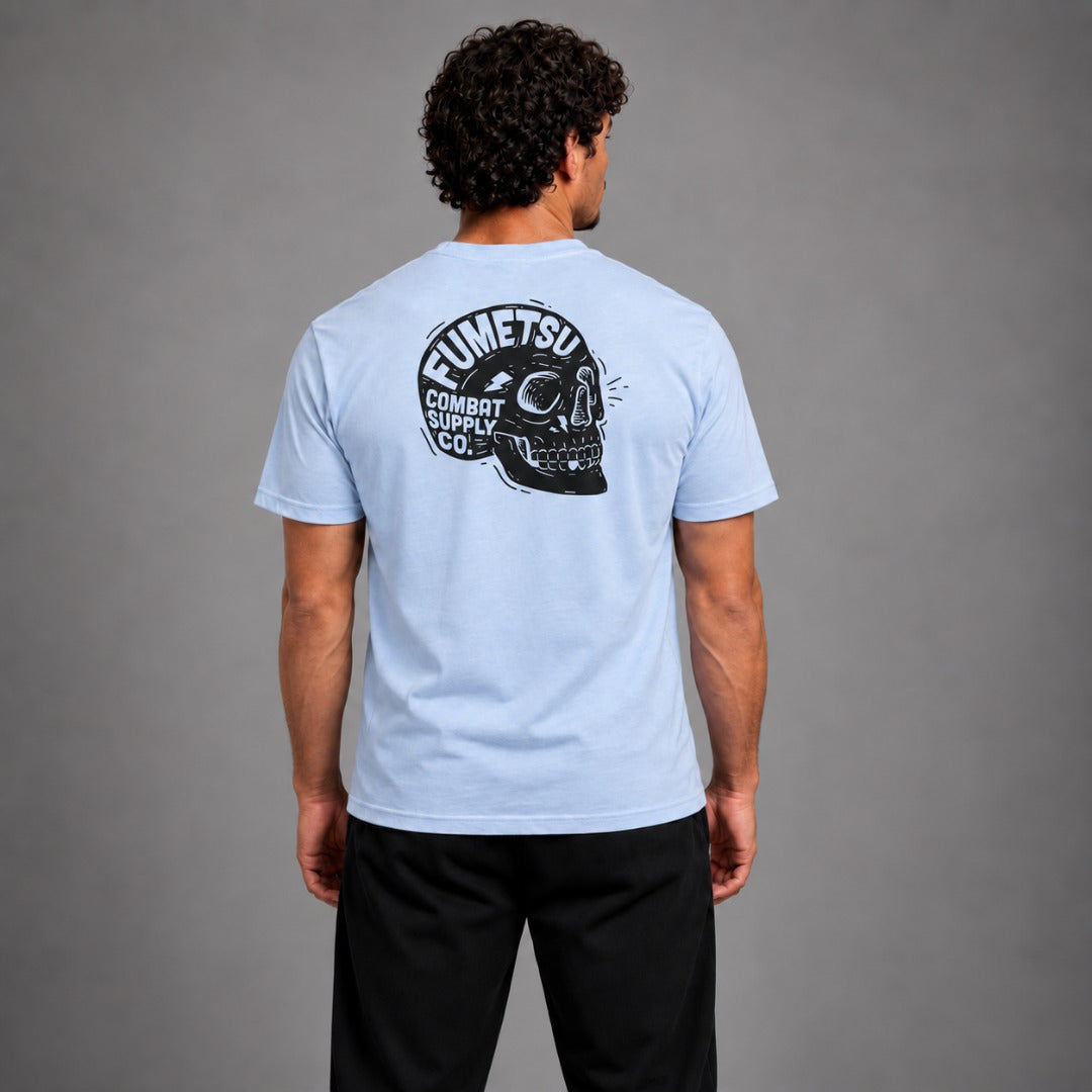 Combat Mind T-Shirt Blue Lifestyle 6