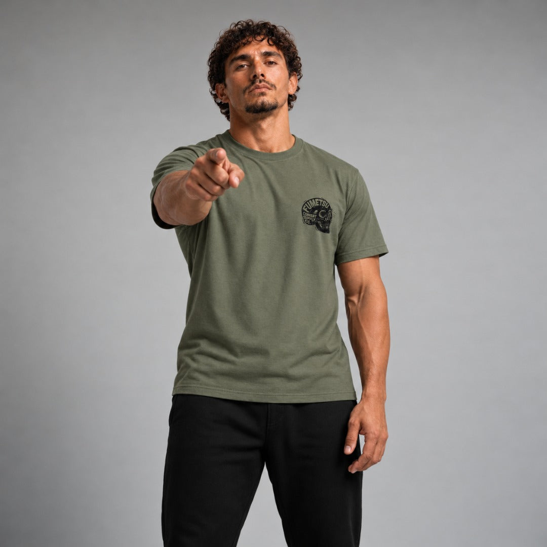 Combat_Mind_T-Shirt_Khaki_Lifestyle_2