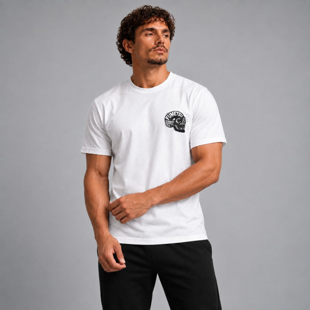 Combat Mind T-Shirt White Lifestyle 2