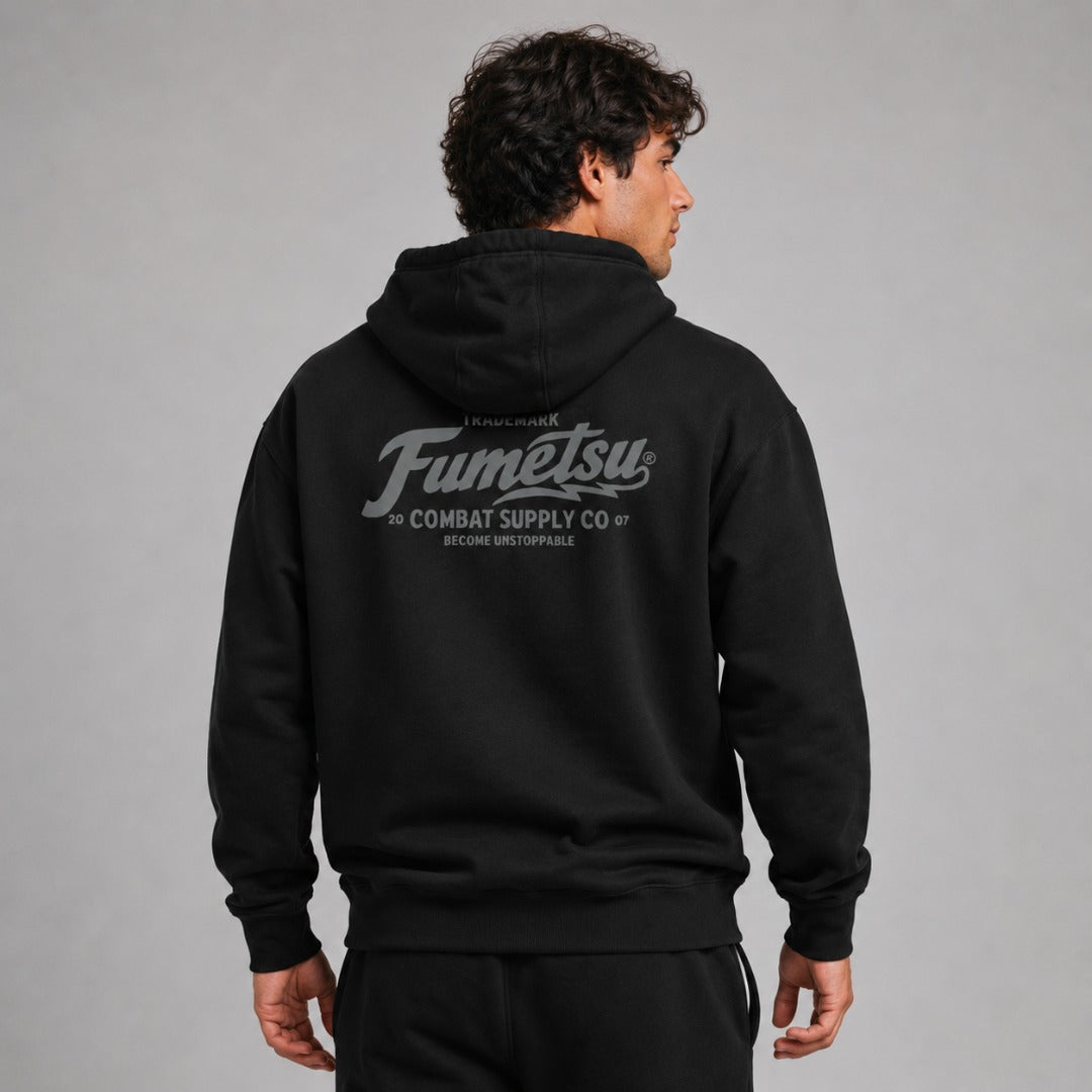 Combat Supply Co. Hoodie Black/Grey