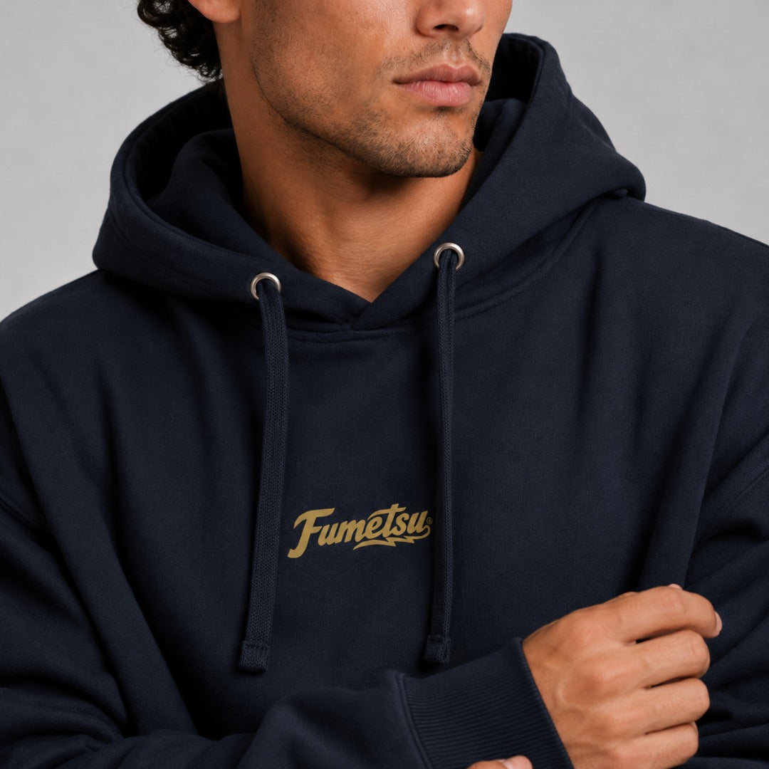 Combat Supply Co. Hoodie Navy/Gold