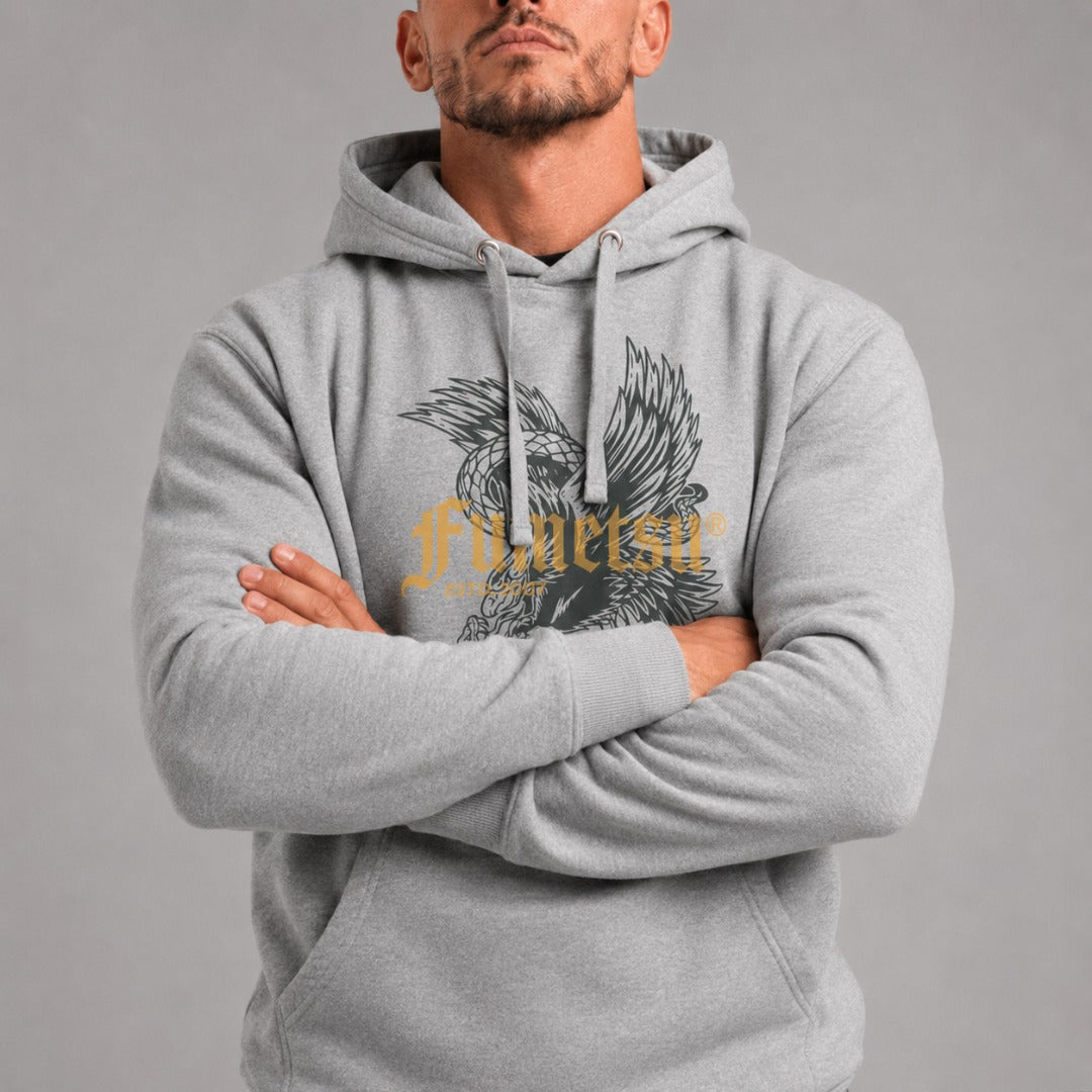 Death From Above Hoodie Grey