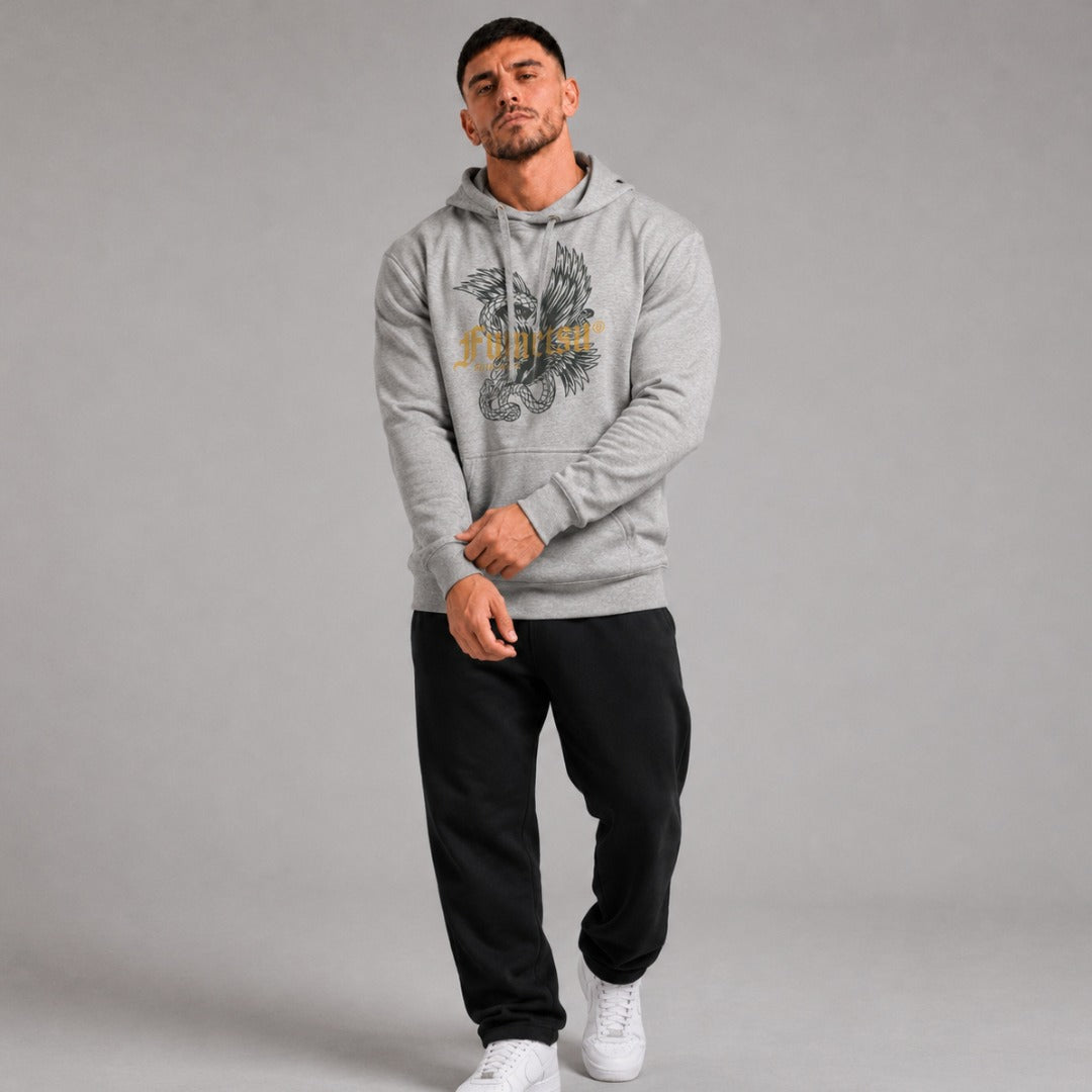 Death From Above Hoodie Grey