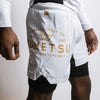 Dragon Slayer Dual Layer Shorts White/Black/Gold