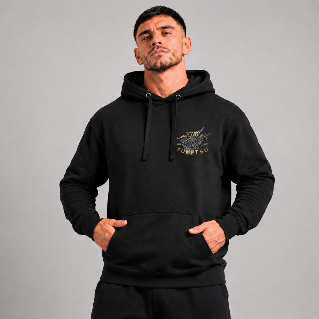 Dragon Slayer Hoodie Black