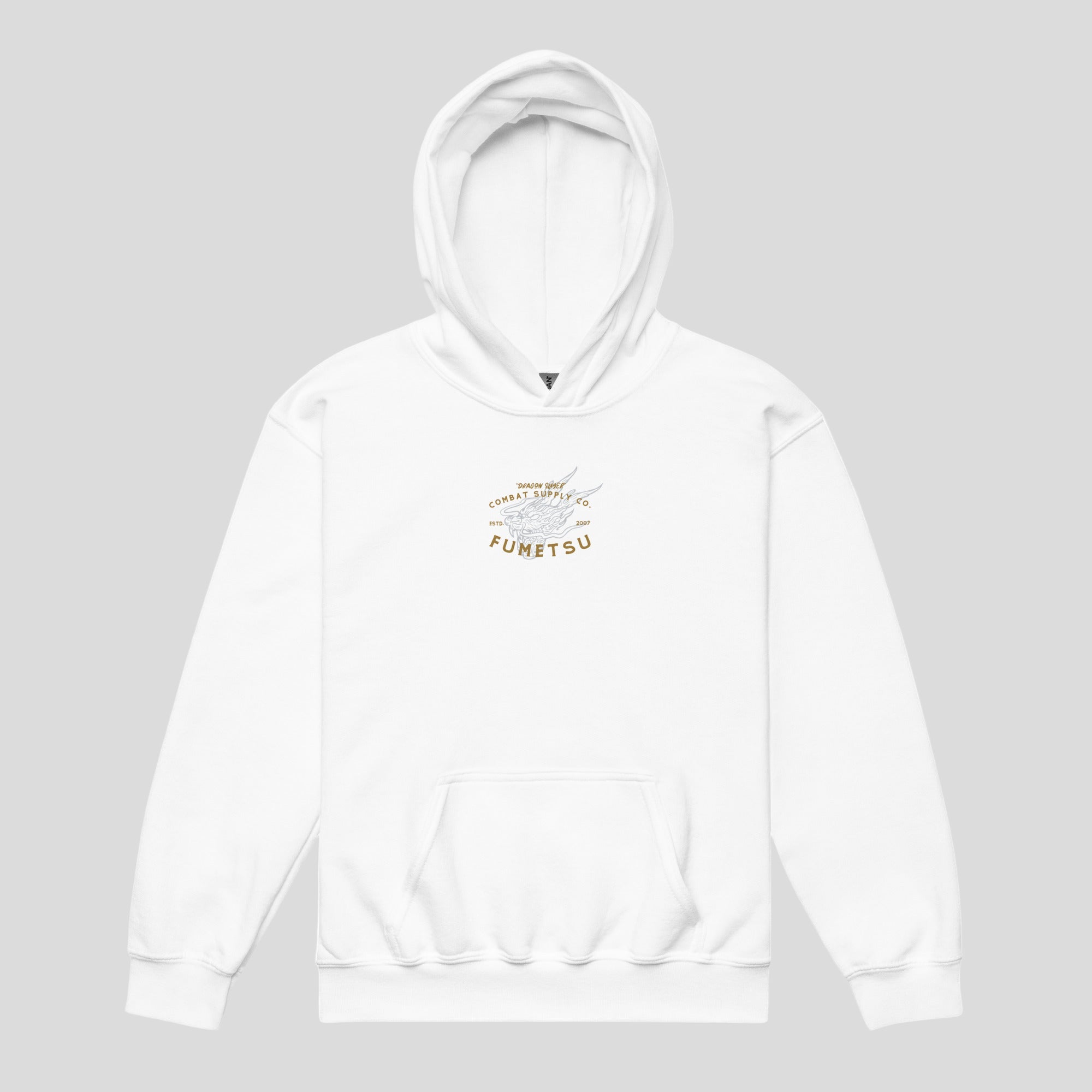 Dragon Slayer Kids Hoodie White