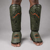 Dragon Slayer Shin Guards Khaki/Orange