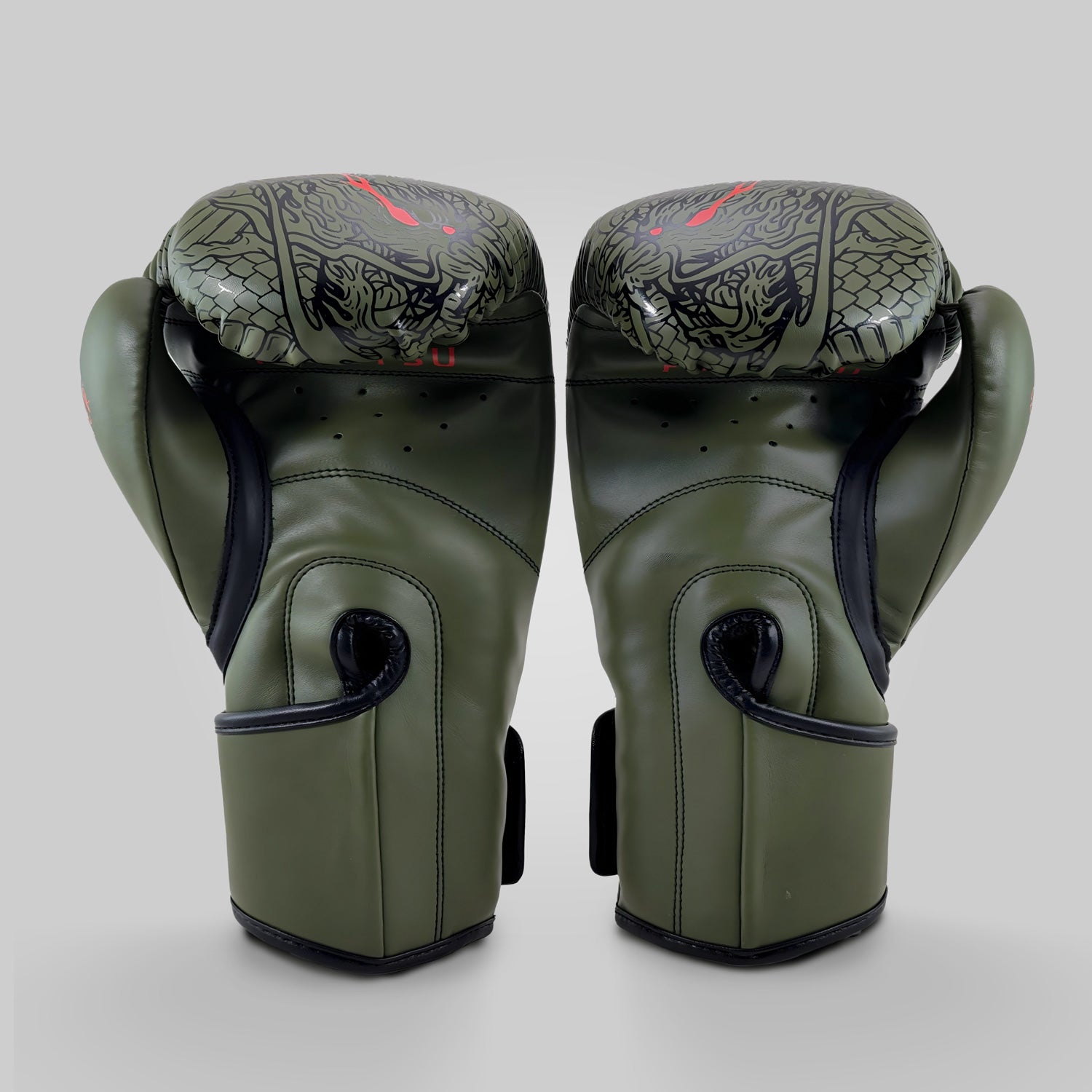 Dragon Slayer Boxing Gloves Khaki/Orange