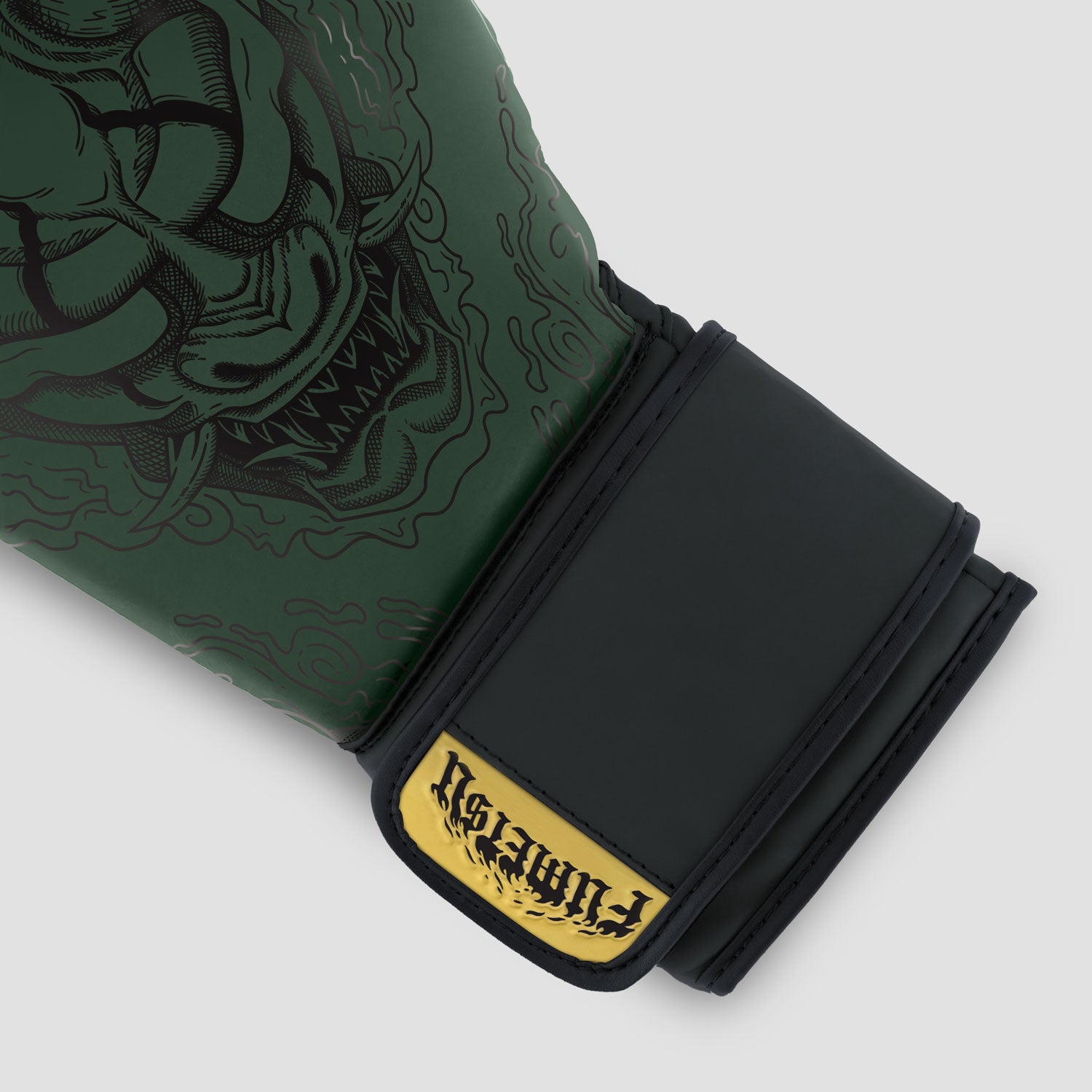 Oni Boxing Gloves Khaki/Black/Gold