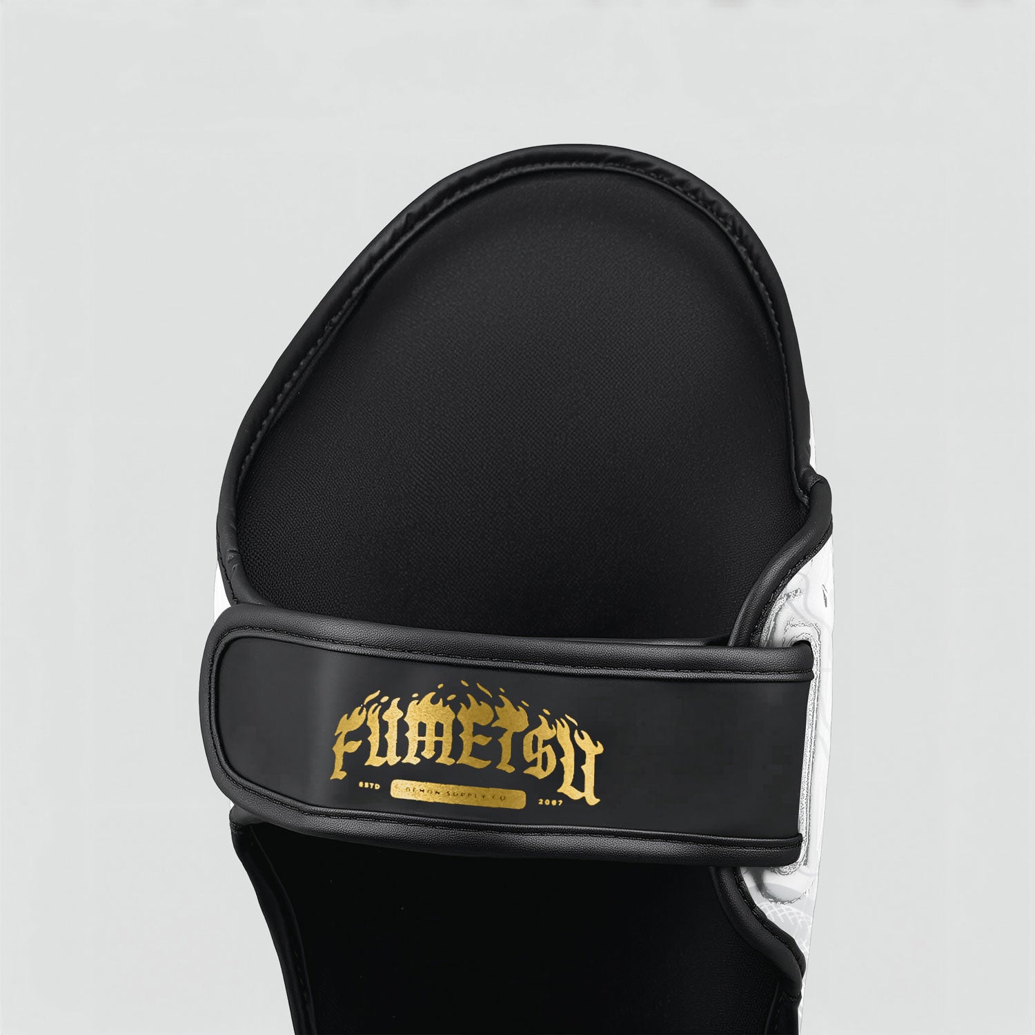 Oni Shin Guards White/Black/Gold