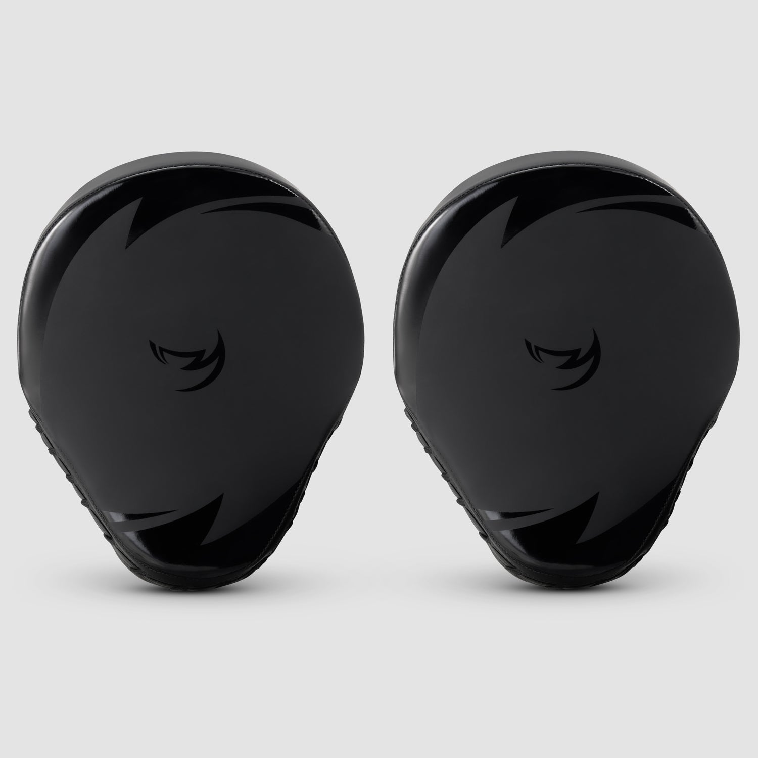 Black/Black Ghost S3 Boxing Focus Mitts - Fumetsu