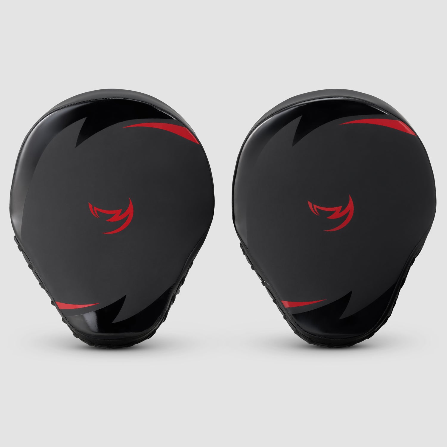 Black/Red Ghost S3 Boxing Focus Mitts - Fumetsu