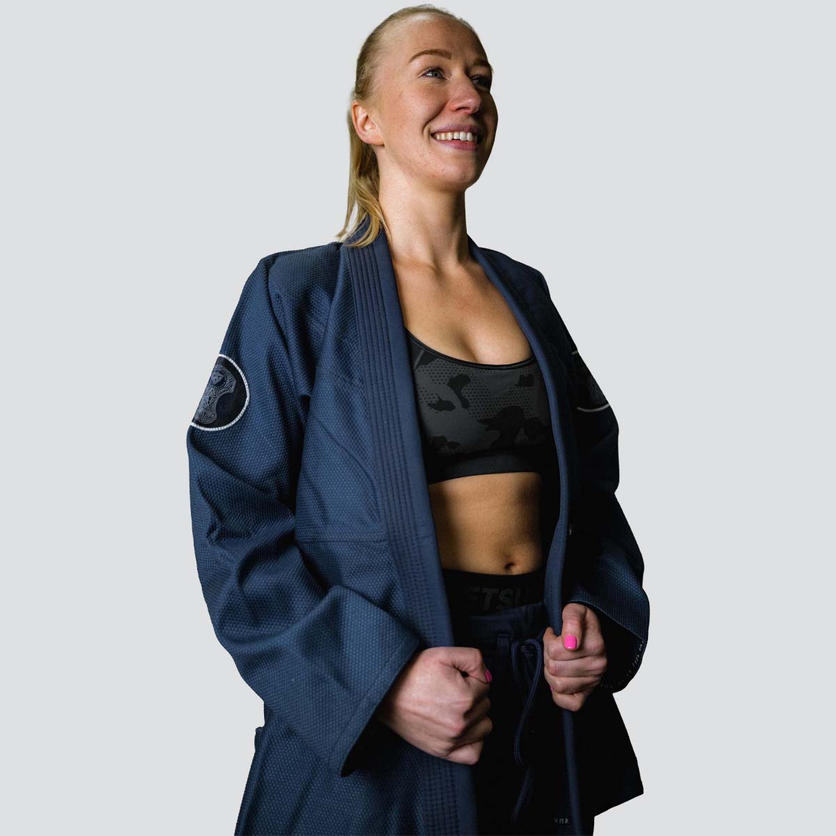 Blue Mjolnir Womens BJJ Gi - Fumetsu