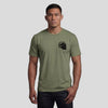 Combat Mind T-Shirt Khaki