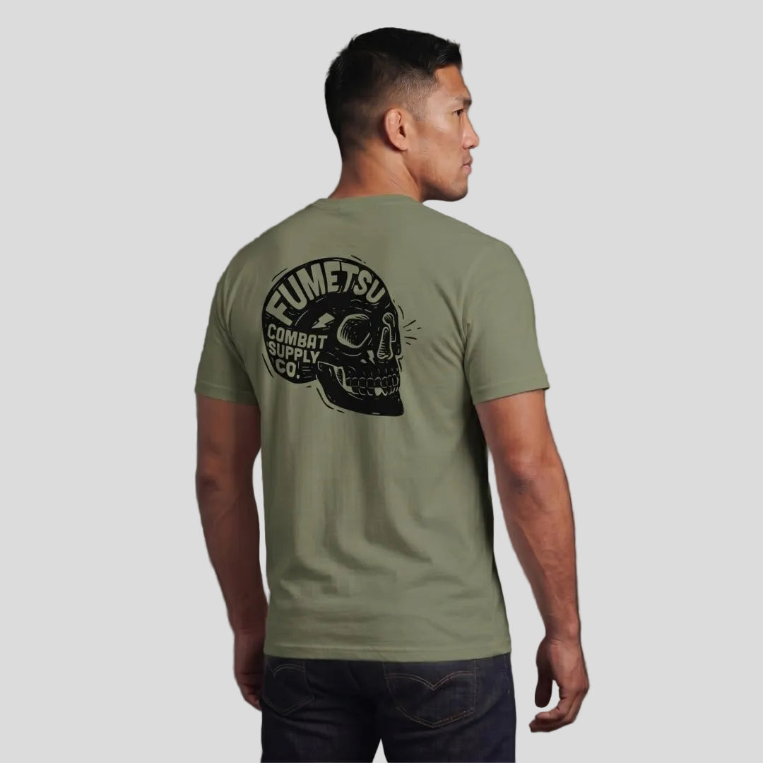 Combat Mind T-Shirt Khaki