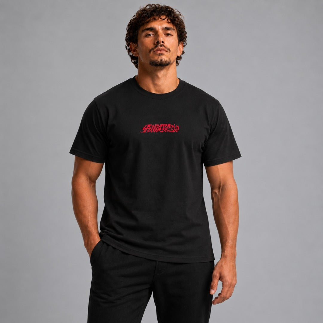 Ikigai T-Shirt Black/Red