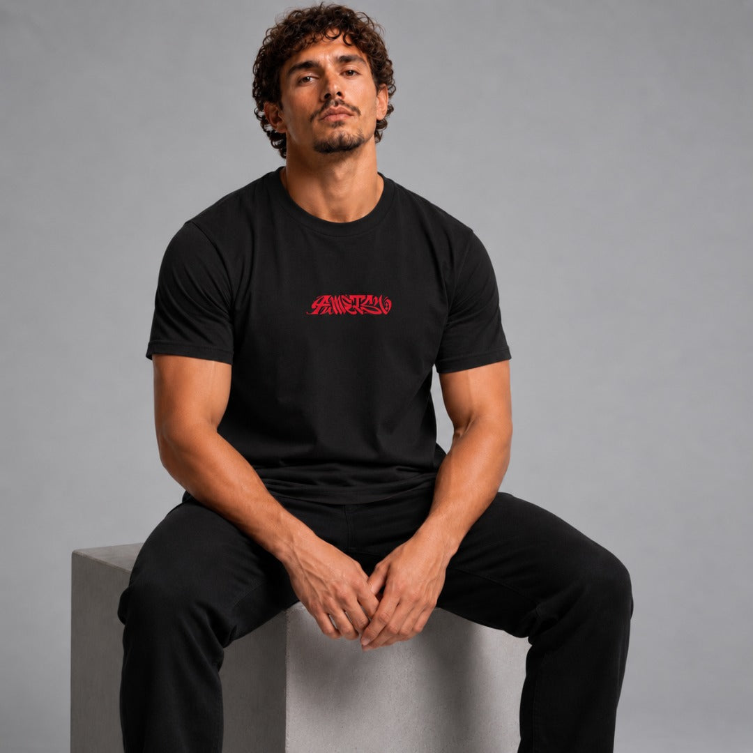 Ikigai T-Shirt Black/Red