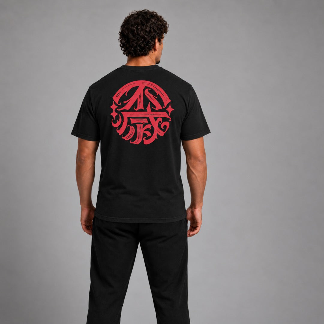 Ikigai T-Shirt Black/Red