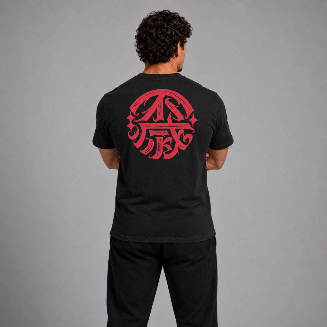 Ikigai T-Shirt Black/Red