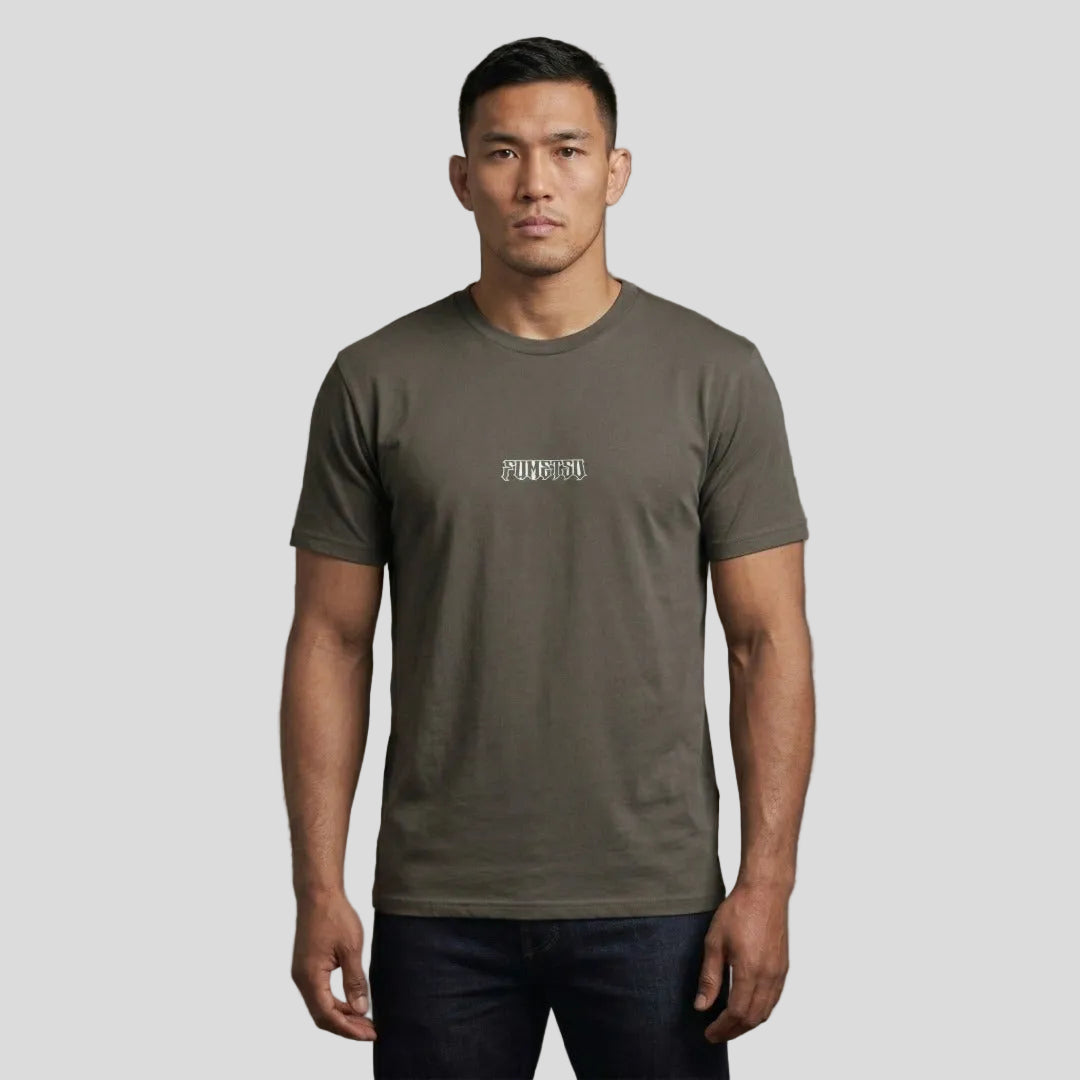 Immortal Tiger T-Shirt Grey Lifestyle
