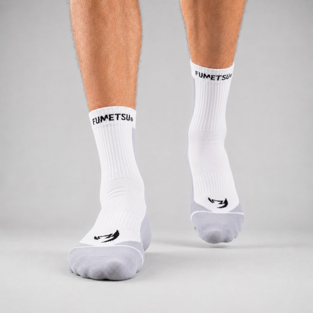 Ghost 2 Pack Socks White/Grey Lifestyle 3