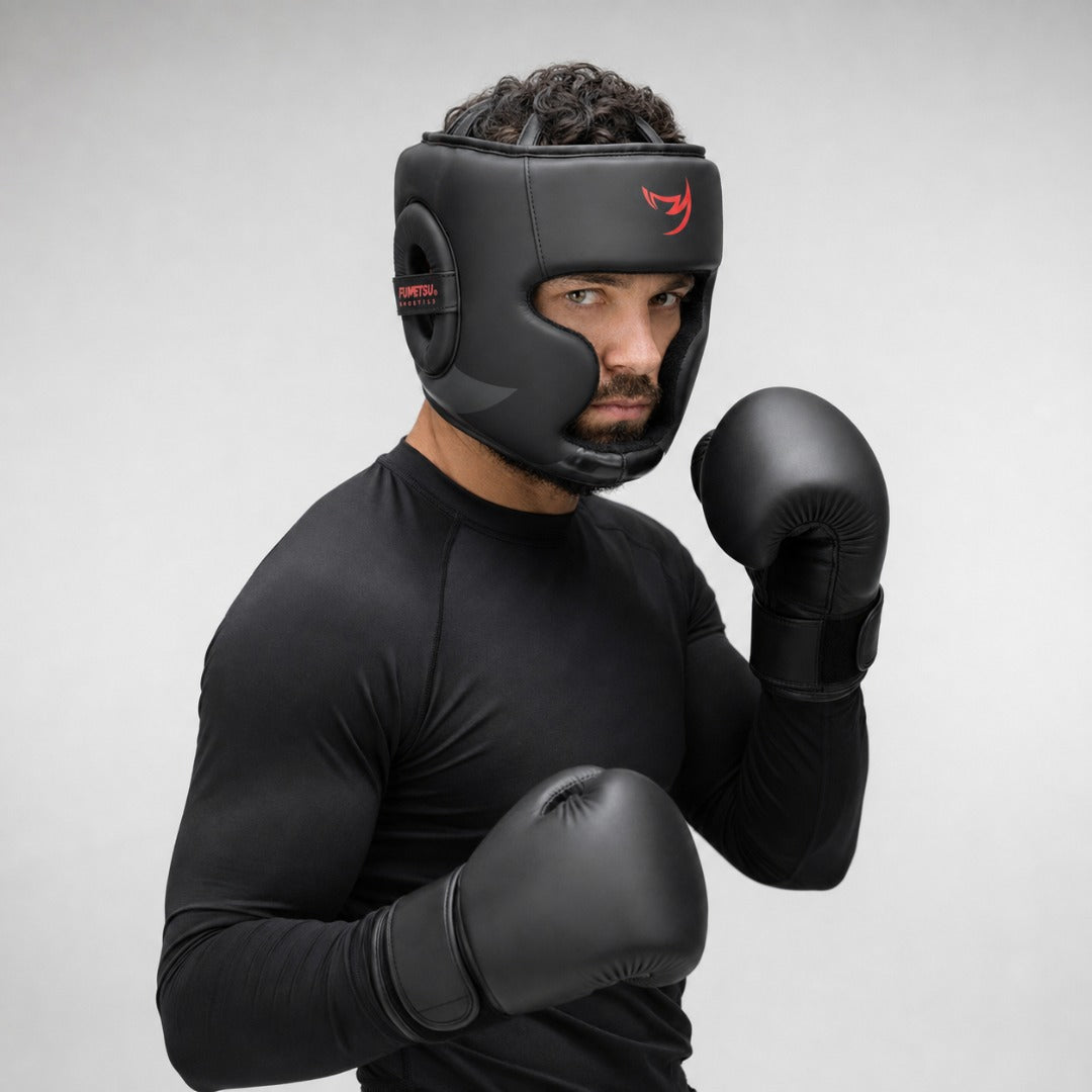 Ghost S3 Head Guard Black/Red