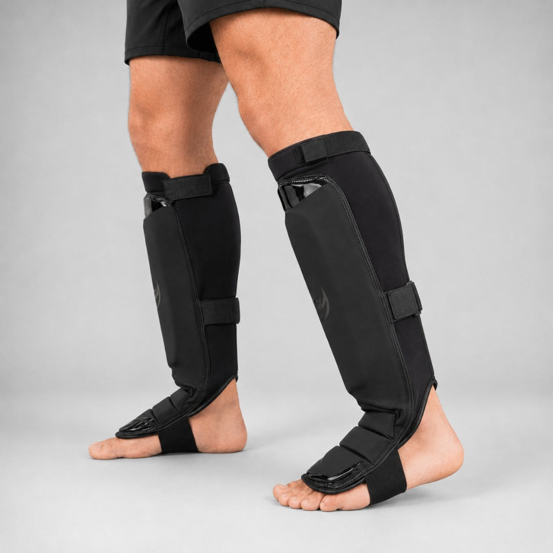 Ghost S3 MMA Shin Guards Black/Black Lifestyle 2