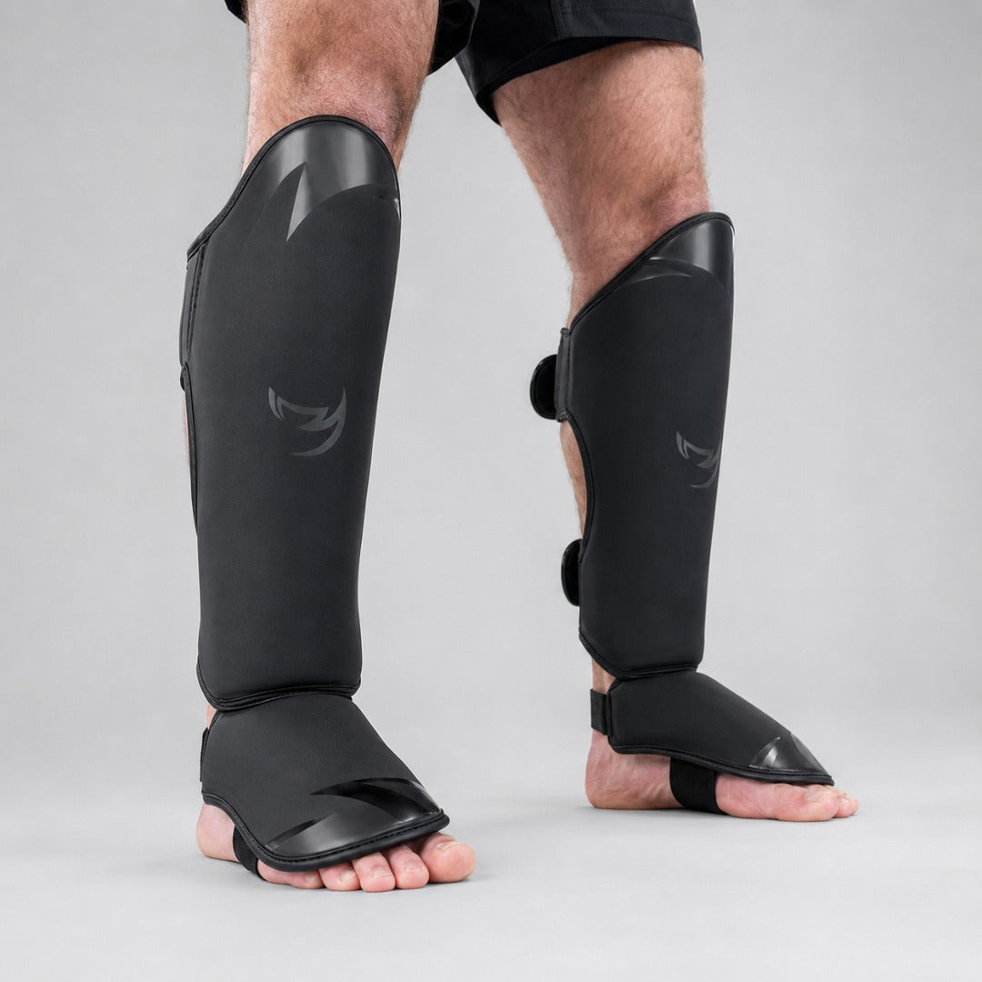 Ghost S3 Thai Shin Guards Black/Black Lifestyle 4
