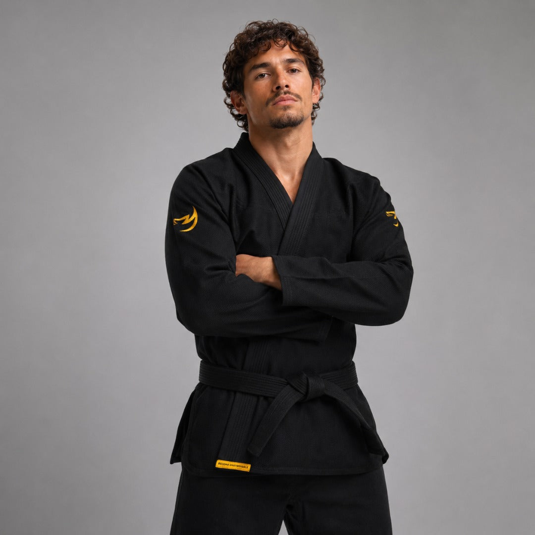 Ghost V-Lite BJJ Gi Black/Yellow